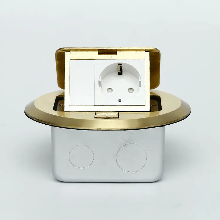 Copper Slow Pop Up Magetsi Okwera Socket Outlet Box