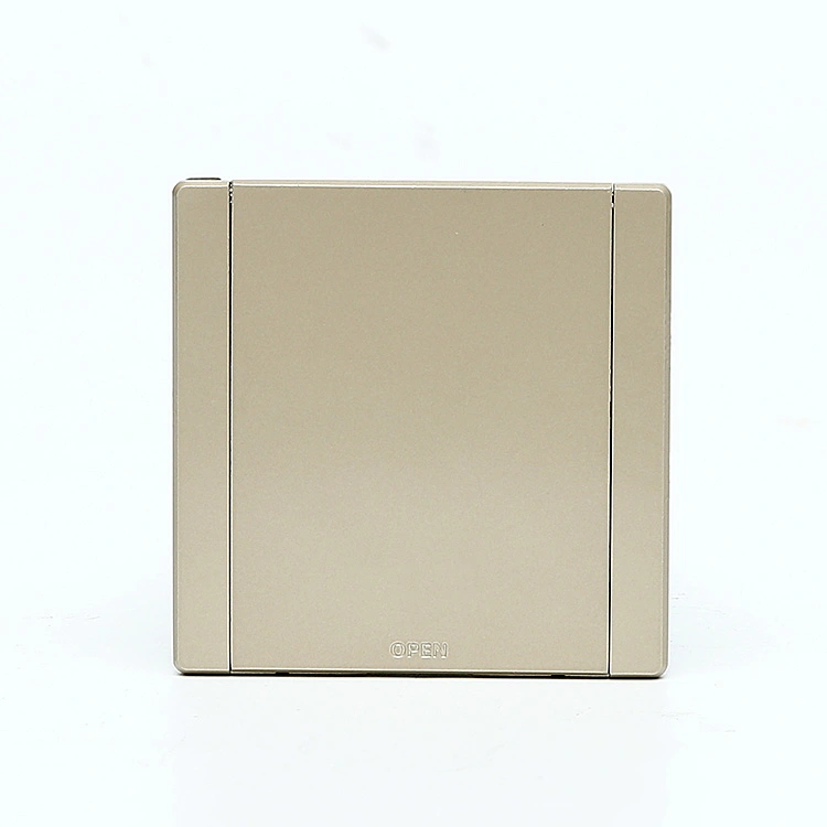 Floor Socket Alu Alloy Material Rose Gold Open Cover Cover Socket