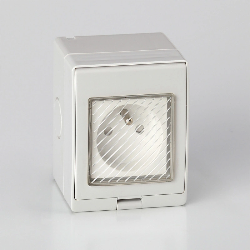 IP55 Series Waterproof French Standard Type Wall switch ndi Socket